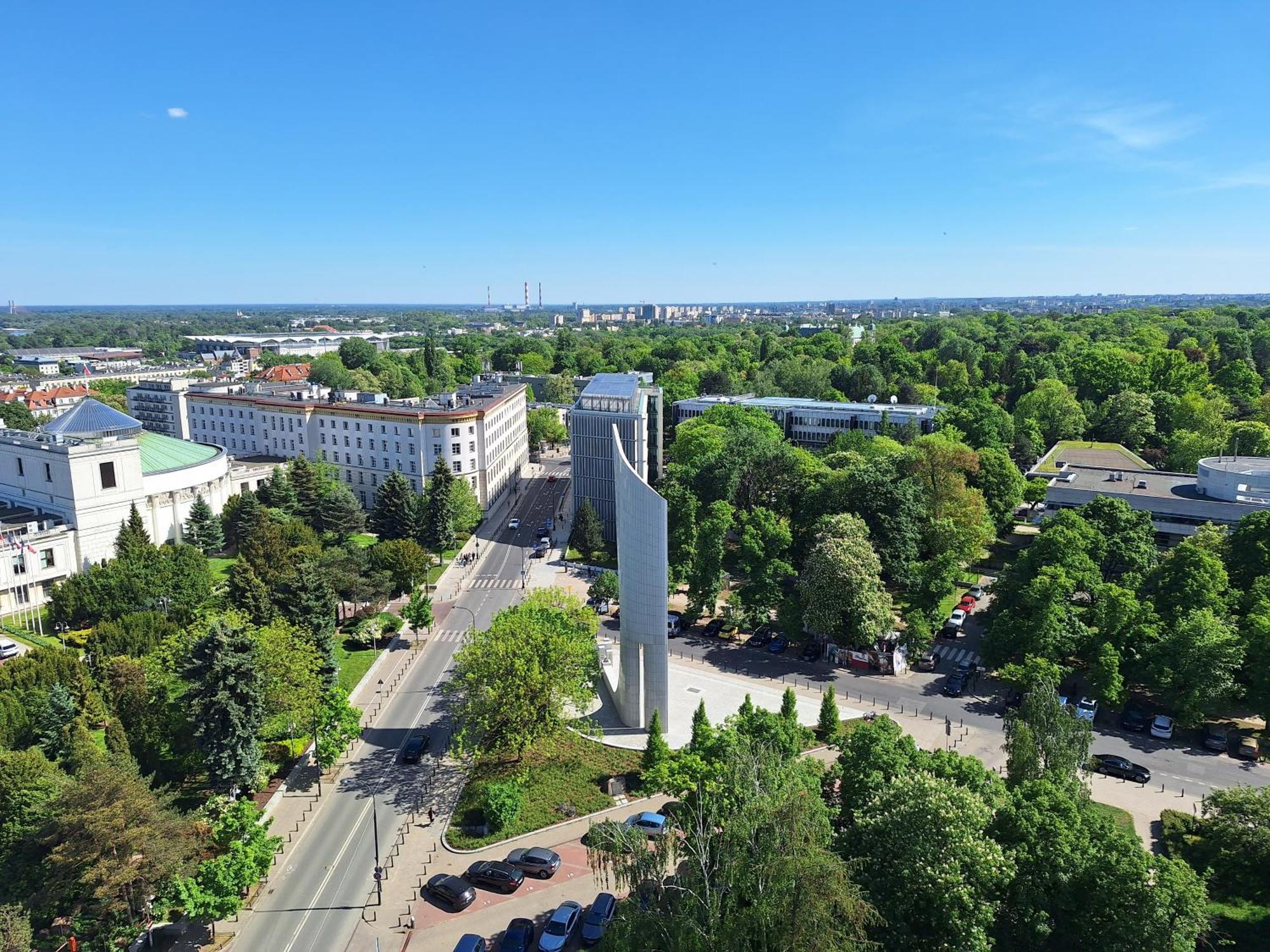 Apartament Wiejska 9 ワルシャワ エクステリア 写真